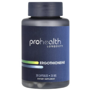 ProHealth Longevity Ergotioneína 25 mg 30 Cápsulas