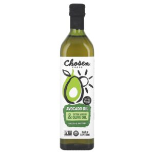 Chosen Foods Óleo de Abacate e Óleo de Oliva Extravirgem 750 ml (254 fl oz)