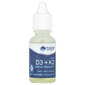 Trace D3 Iônico + K2 15 ml (05 fl oz)