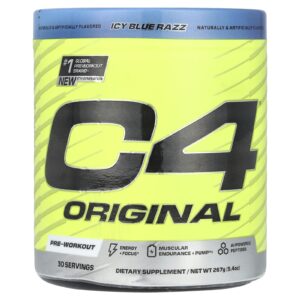 C4 / Cellucor C4® Original Pré-treino Icy Blue Razz 267 g (94 oz)
