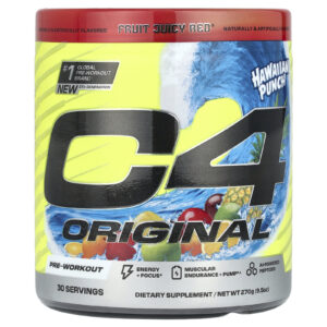 C4 / Cellucor C4® Original Pré-treino Hawaiian Punch® Fruit Juicy Red® 270 g (95 oz)
