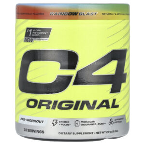 C4 / Cellucor C4® Original Pré-treino Rainbow Blast 261 g (92 oz)