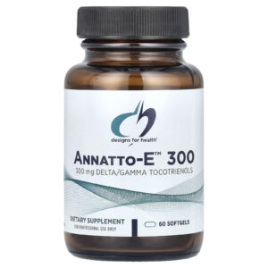 Designs For Health Annatto-E™ 300 60 Cápsulas Softgels