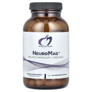 Designs For Health NeuroMag™ 90 Cápsulas Vegetarianas (483 mg por Cápsula)