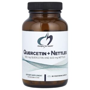 Designs For Health Quercetin + Nettles 90 Vegetarian Capsules