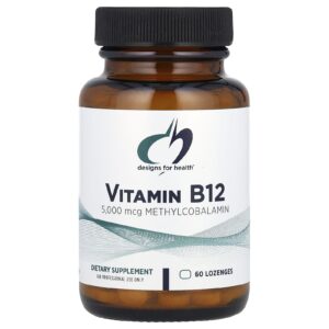 Designs For Health Vitamin B12 5000 mcg 60 Lozenges