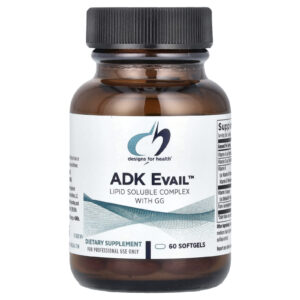 Designs For Health ADK Evail™ Lipid Soluble Complex With GG 60 Softgels