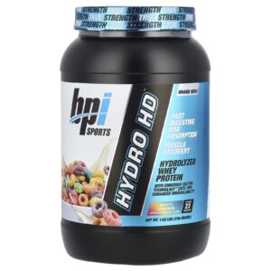 BPI Sports Hydro HD™ Proteína Whey Hidrolisada Fruity Loopers 736 g (162 lb)