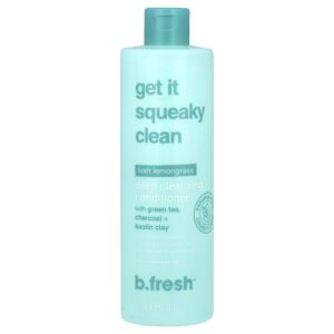 b.fresh Get It Squeaky Clean Condicionador de Limpeza Profunda Para Cabelos Oleosos Capim-Limão exuberante 355 ml (12 fl oz)