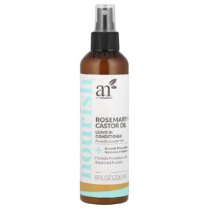 artnaturals Condicionador Leave in Alecrim + Óleo de Rícino 2365 ml (8 fl oz)