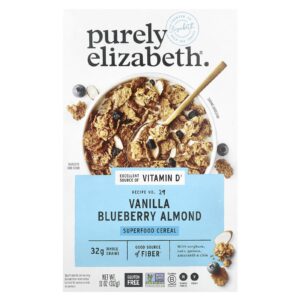 Purely Elizabeth Cereal Superalimento Baunilha Mirtilo e Amêndoa 312 g (11 oz)