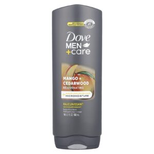 Dove Homens + Cuidados Corpo + Sabonete Líquido Facial Manga + Cedro 532 ml (18 fl oz)