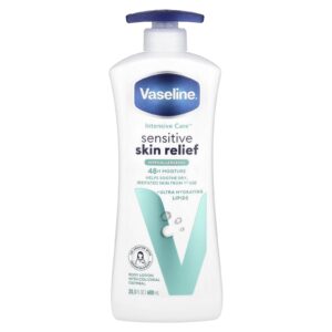 Vaseline Intensive Care™ Loção Corporal para Alívio da Pele Sensível Sem Perfume 600 ml (203 fl oz)