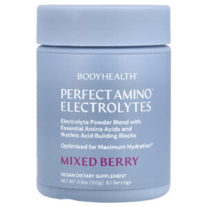 BodyHealth Eletrólitos Perfect Amino™ Frutos Silvestres 150 g (53 oz)