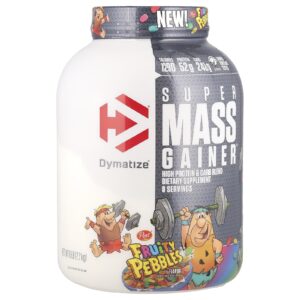 Dymatize Super Mass Gainer™ Pedrinhas Frutadas 27 kg (6 lb)