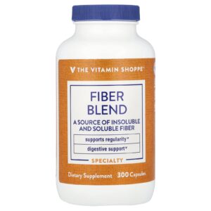 The Vitamin Shoppe Mistura de Fibras 300 Cápsulas