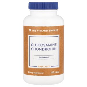 The Vitamin Shoppe Glicosamina e Condroitina 120 Comprimidos