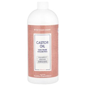 The Vitamin Shoppe Óleo de Rícino 946 ml (32 fl oz)