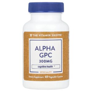 The Vitamin Shoppe Alfa GPC 300 mg 60 Cápsulas Vegetais