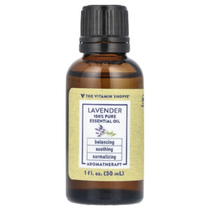 The Vitamin Shoppe Óleo Essencial 100% Puro Lavanda 30 ml (1 fl oz)