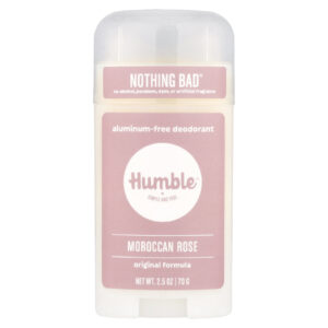 Humble Brands Desodorante Sem Alumínio Rosa Marroquina 70 g (25 oz)