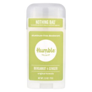 Humble Brands Desodorante sem Alumínio Bergamota e Gengibre 70 g (25 oz)