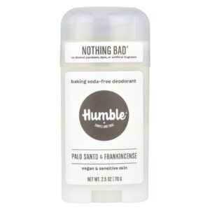 Humble Brands Desodorante Sem Bicarbonato de Sódio Palo Santo e Olíbano 70 g (25 oz)