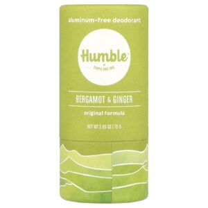 Humble Brands Desodorante Sem Alumínio Bergamota e Gengibre 75 g (265 oz)