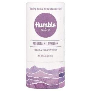Humble Brands Desodorante Sem Bicarbonato de Sódio Lavanda da Montanha 75 g (265 oz)