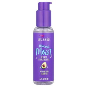 Aussie Miracle Moist Óleo de Hidratação Intensa com Abacate e Óleo de Jojoba 95 ml (32 fl oz)