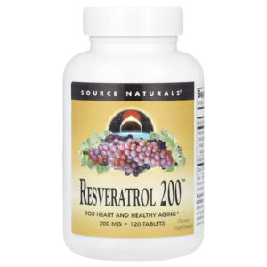 Source Naturals Resveratrol 200™ 200 mg 120 Comprimidos