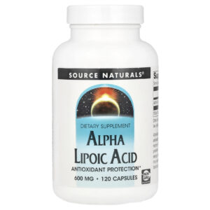 Source Naturals Ácido Tióctico 600 mg 120 Cápsulas