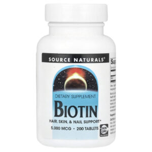 Source Naturals Biotina 5.000 mcg 200 Comprimidos