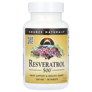 Source Naturals Resveratrol 500™ 500 mg 30 Comprimidos