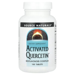 Source Naturals Activated Quercetin™ Complexo de Bioflavonoides 100 Comprimidos