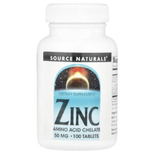 Source Naturals Zinco 50 mg 100 comprimidos