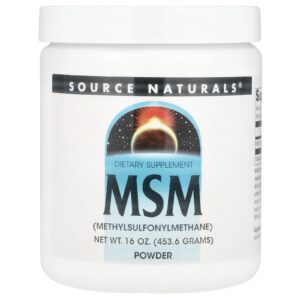 Source Naturals MSM em Pó 4536 g (16 oz)