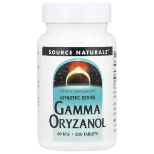 Source Naturals Athletic Series Gama-Oryzanol 60 mg 200 Comprimidos