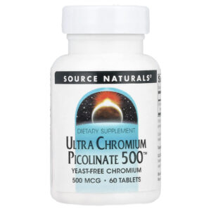 Source Naturals Ultra Chromium Picolinate 500™ 500 mcg 60 Comprimidos