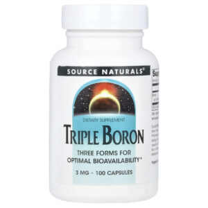 Source Naturals Triple Boro 3 mg 100 Cápsulas