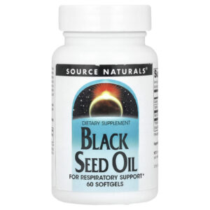 Source Naturals Óleo de Cominho Preto 60 Cápsulas Softgel