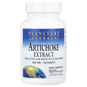 Planetary Herbals Extrato de Alcachofra 60 Comprimidos