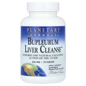 Planetary Herbals Bupleurum Liver Cleanse™ 72 Comprimidos