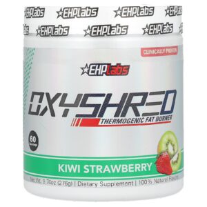 EHPlabs OxyShred Queimador de Gordura Termogênico Kiwi e Morango 276 g (974 oz)