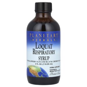 Planetary Herbals Xarope Respiratório de Nespereira 11828 ml (4 fl oz)
