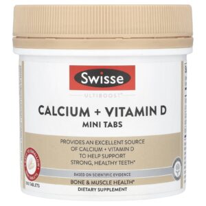 Swisse Minicomprimidos de Cálcio + Vitamina D Ultiboost® 300 Comprimidos