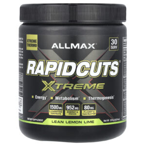 ALLMAX Rapidcuts® Xtreme Limão Magro e Limão Taiti 235 g (829 oz)