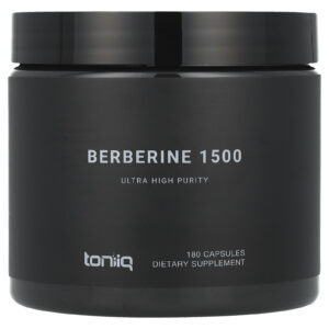 Toniiq Berberina 1500 180 Cápsulas (500 mg por Cápsula)