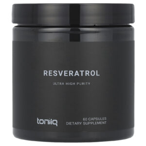 Toniiq Resveratrol 60 Cápsulas (300 mg por Cápsula)