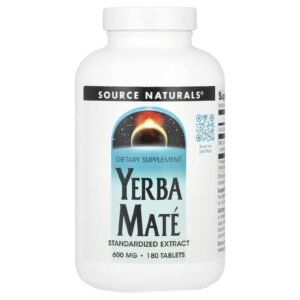 Source Naturals Erva Mate 600 mg 180 Comprimidos